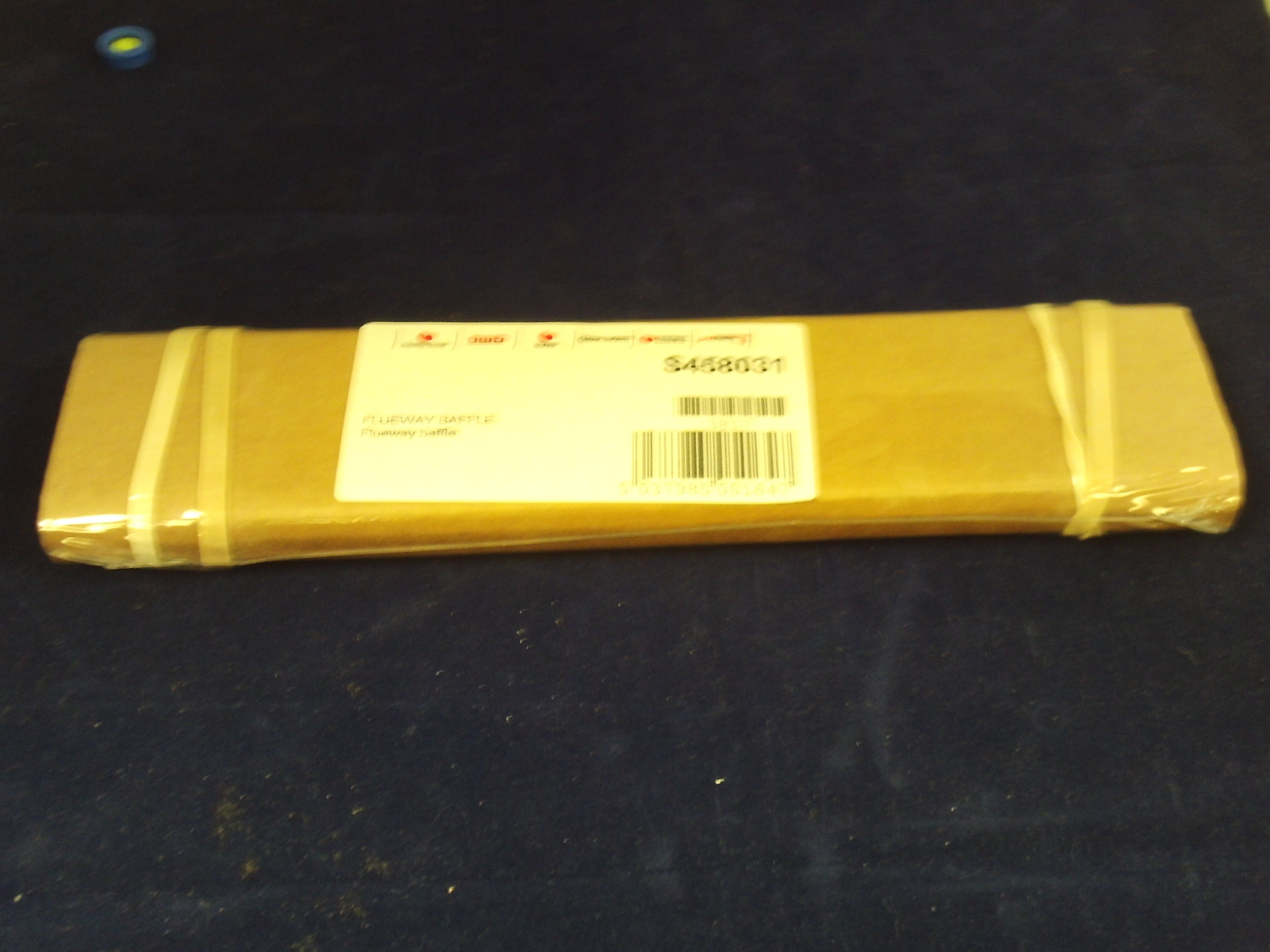 Flueway baffle