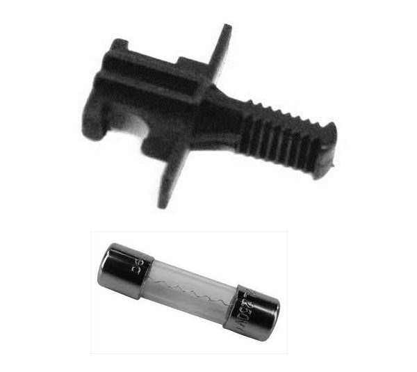 FUSE 2A 250V IN FUSEHOLDER