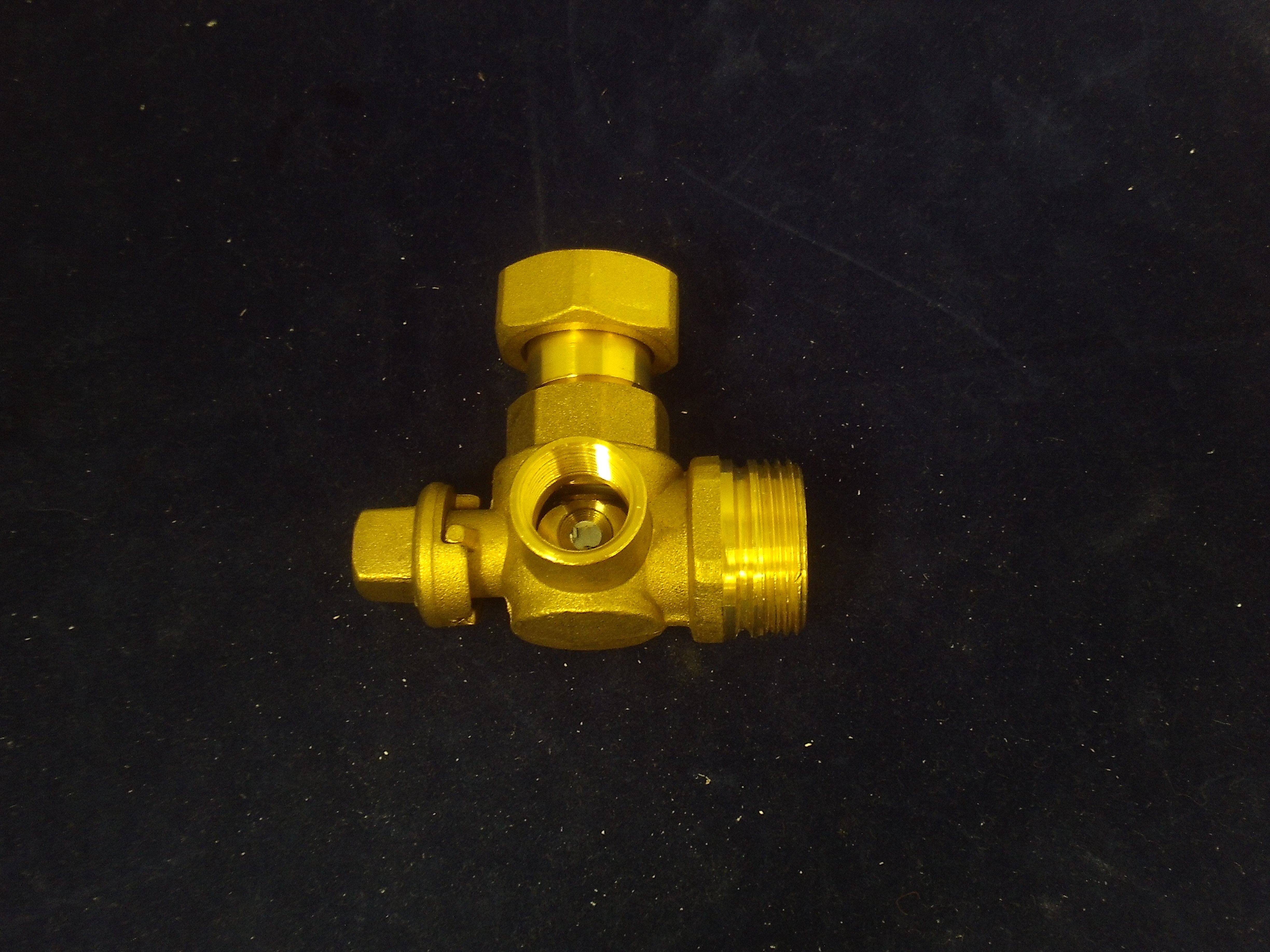 Heating Flow Cock/Service Valve
