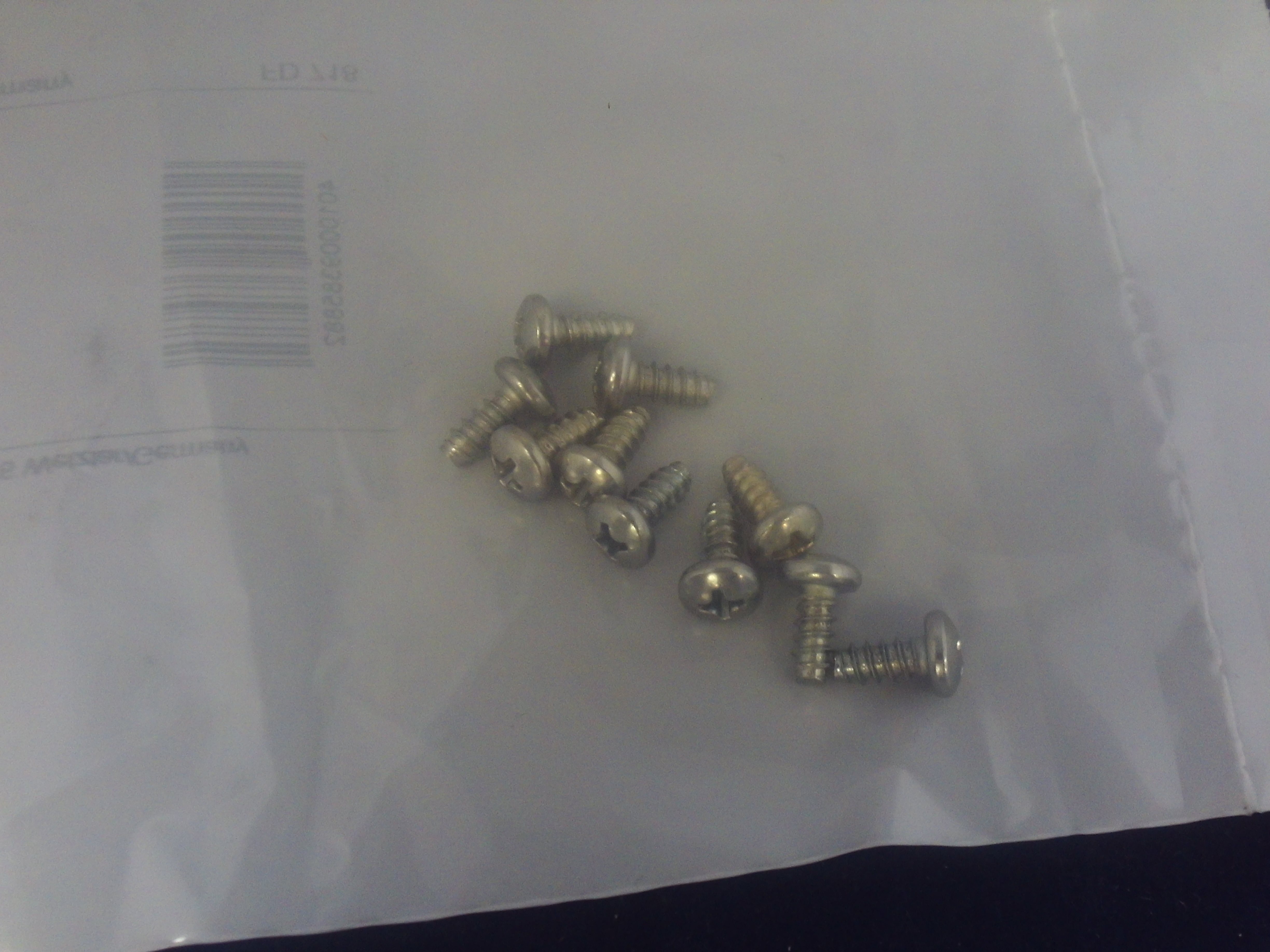 SCREW NO8X3/8" PHILLIPS (10X)