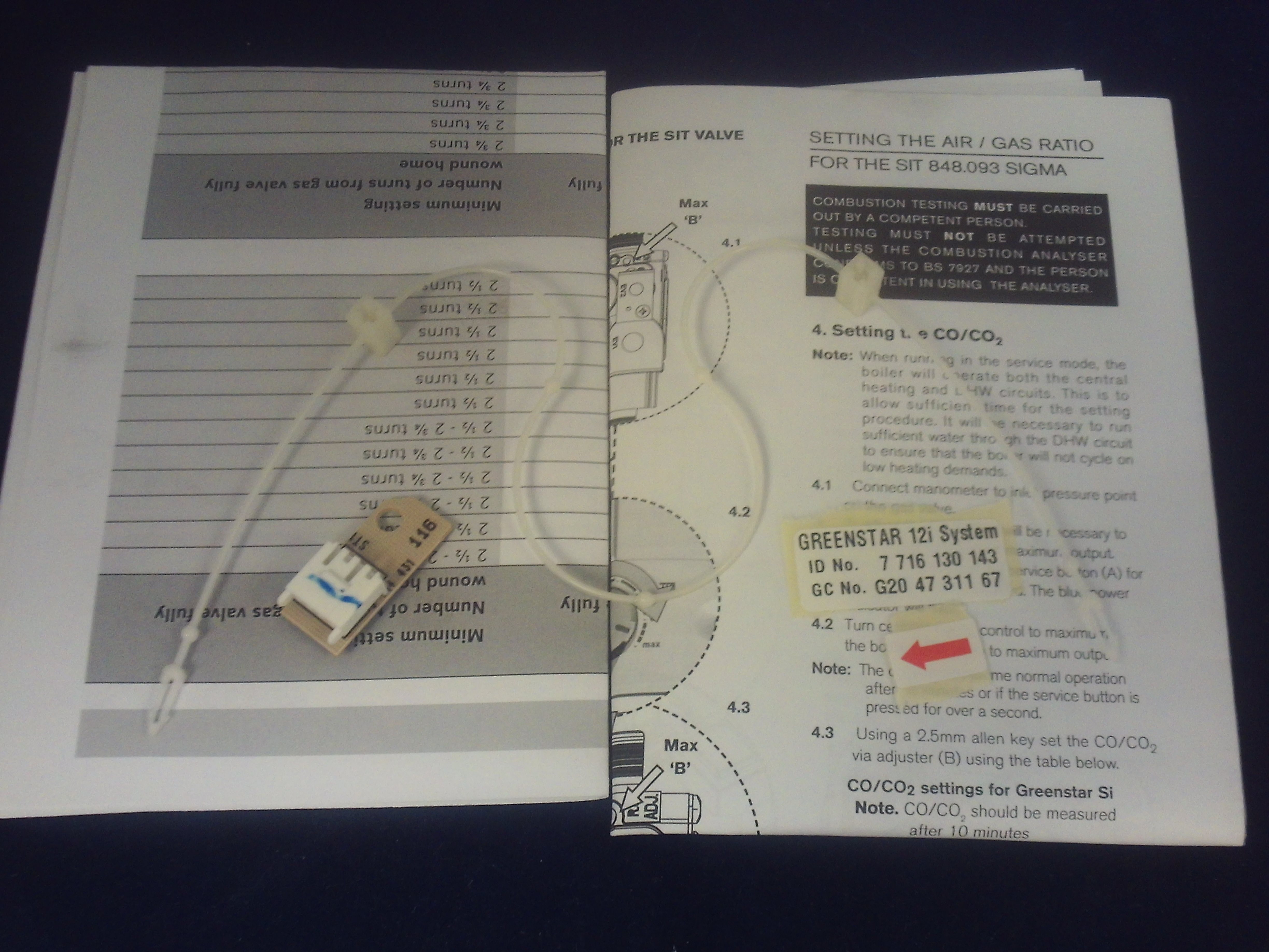 CONVERSION KIT LPG TO NG 12I SYSTEM EXT